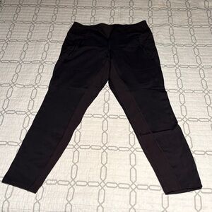 Athleta Fleece Black Leggings